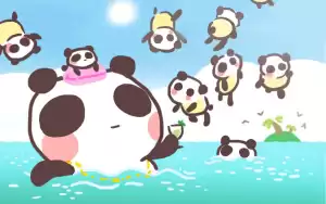 熊猫小基漫画