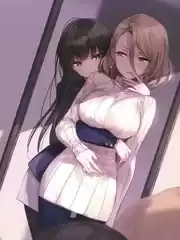 女子中学生×人妻